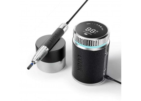 LUGX HERMES Waterproof Nail Drill E-File Machine 35000RPM Black LUGX HERMES Waterproof Nail Drill E-File Machine 35000RPM Black